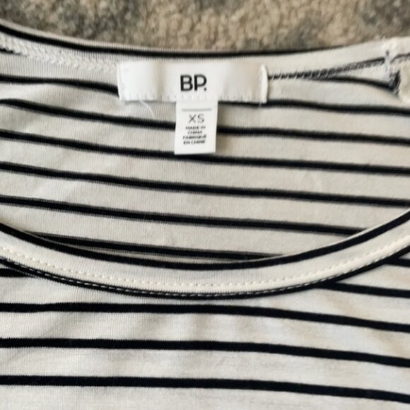 BP Peplum Striped Top - XS - Picture 5 of 5